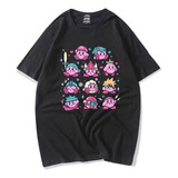 Camiseta Bonita Algodón Con Estampado Kirby Héroes Cos Mario