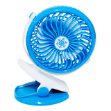 Ventilador Recargable De Uso Personal Clip Fácil De Sujetar