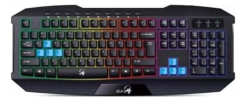 Teclado Gamer Genius K215 Scorpion Usb Negro