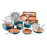 Gotham Steel Cookware + Juego De Utensilios Para Hornear Con