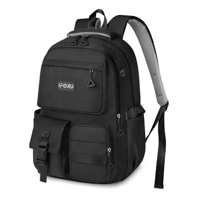 Mochila Escolar Viaje Para Laptop 15.6 Inch Mochilas Hombre Antirrobo Negro IFORU 30 L | Envío gratis