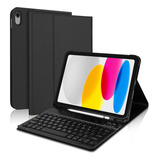 Funda De Teclado Para iPad De 10.9 Pulgadas, 10ª Generacion 