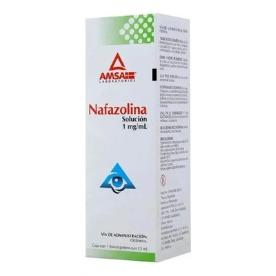 Amsa Nafazolina Gotas 15 Ml Ojo Rojo | MercadoLibre