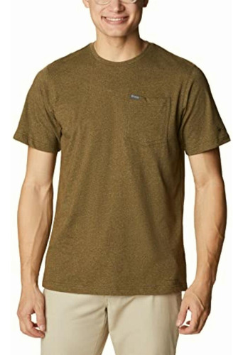 Columbia Thistletown Hills Playera Con Bolsillo Para Hombre,