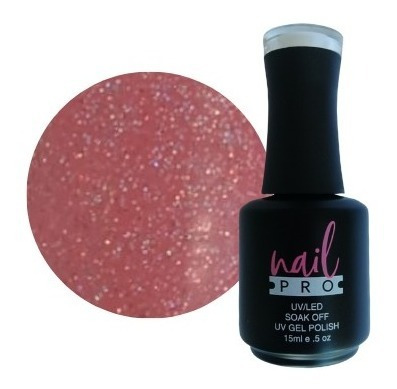 Esmalte Permanente Nail Pro Colección Microglitter Holo 15ml