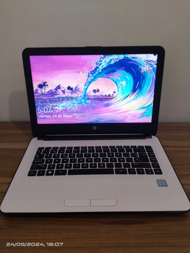 Portatil Hp Blanco Corei5-6ta 4gb Ram Disco Ssd 256gb