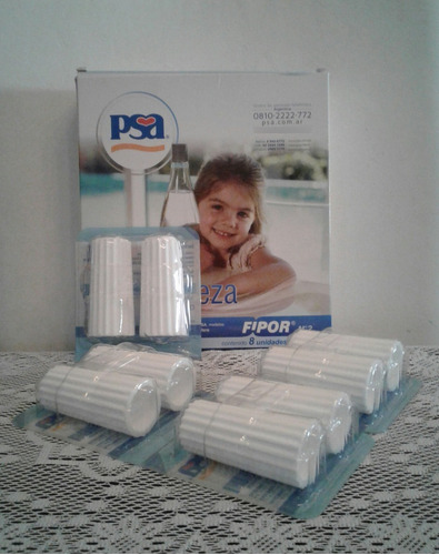 Filtros Fipor Para Purificadores Agua Psa - 4 Unidades