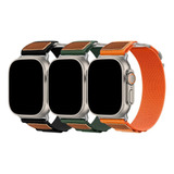 3 Correias Para Apple Watch Ultra 8 7 Se 6 5 4 3, Alpine