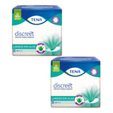 Tena Discreet Protectores Diarios Largos Sin Alas Kit X2 