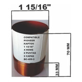 Bobina Para Bocina De Kapton 1 15/16 4 Ohms  Compat Pioner