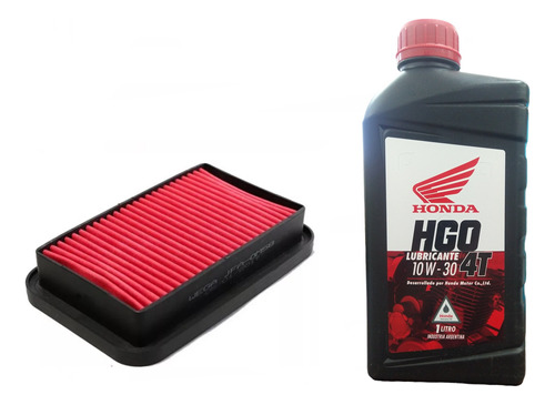 Filtro Aire Aceite Original Honda Glh 150 Gaucha Moto Sur