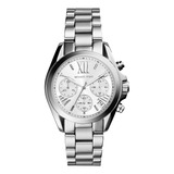 Reloj Mk Mini Bradshaw Plateado Para Mujer