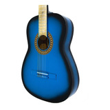 Guitarra Acústica Clásica Cuerdas De Nylon Cl1-azul 