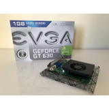 Evga Nvidia Geforce Gt 630 1gb Gddr5 - Na Caixa, Perfeita!