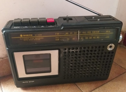 Radiograbador Sanyo - M 2406f - Japon