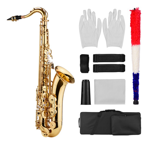 Saxofón Saxofón Bb Surface, Latón, Saxo Tenor, Limpieza Corp