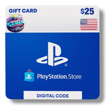 Playstation Network Psn 25usd Region Usa (entrega Inmediata)