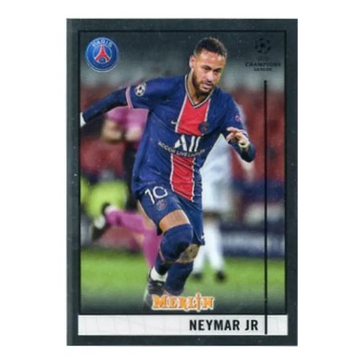 Topps Merlin Chrome Uefa 58 Neymar Jr París Saint-germain