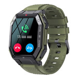 Smartwatch Militar Para Homens Bluetooth Hd Tactica