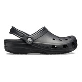 C10001  Crocs Clasic Originales Adultos Azul Y Negro-local- 