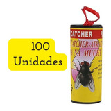 Fita Cola Mata Moscas Mosquitos Muriçocas Pernilongo 100 Uni