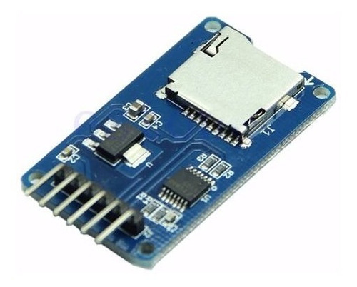 Modulo Lector Micro Sd Card 5v Con Adaptador 3v3 Arduino