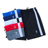 Kit 5 Bermudas Shorts Calção Masculino Dry Fit Academia