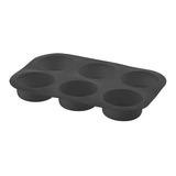 Forma De Silicone Para 6 Cupcakes Petit Gateau Bolinho Fit 