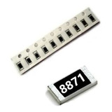 8,87 Kohm 1% (20 Unidade) Resistor Smd 0805 8k87 2,0mmx1.2mm