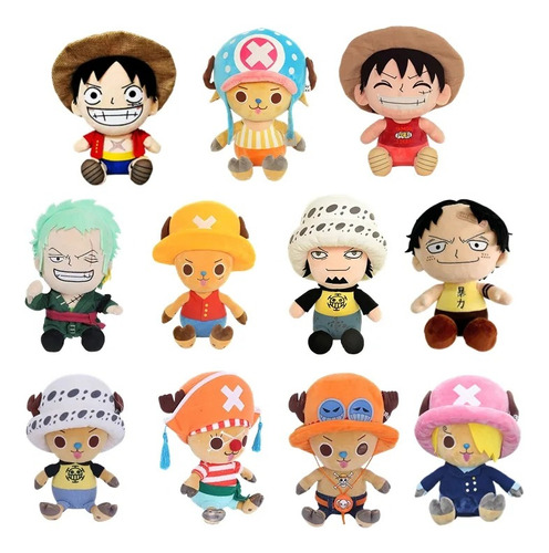 Peluche One Piece Kawaii Juguete Niños Anime Regalo Original