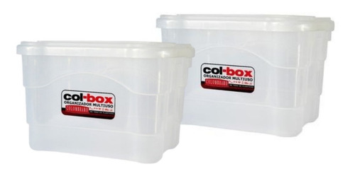 Cajas Col Living Box Mediano X 2 Colombraro