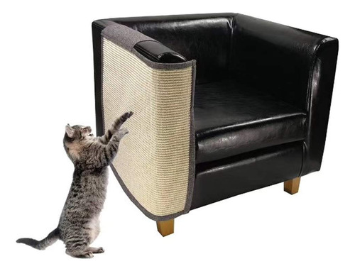 Potector De Sofa Para Gatos, Alfombrilla Resistente Antiaran