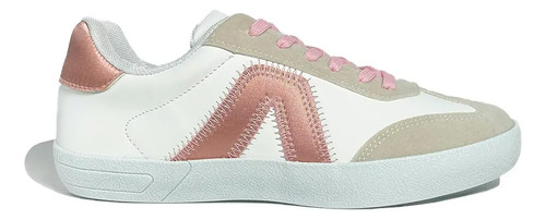 Tenis De Mujer Dama Veka Letra V Sneakers Tipo Frances Paris
