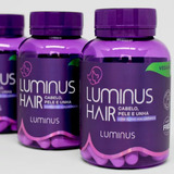 Luminus Hair - Tratamento 180 Dias - 06 Frascos.