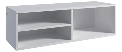 Suporte Tv Até 60 Polegadas Rack Organizador Aparador Branco