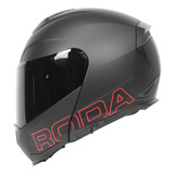 Casco Moto Abatible Revenge Negro Talla E Grande