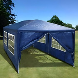 Toldo Carpa 6x3 Con Pared A Los 4 Lados, Tubo De Acero Inoxi