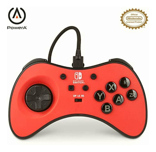 Control Alámbrico Fusion Fightpad Para Nintendo Switch