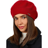 Boina Para Mujer Braxton Hats, Talla Única, Rojo