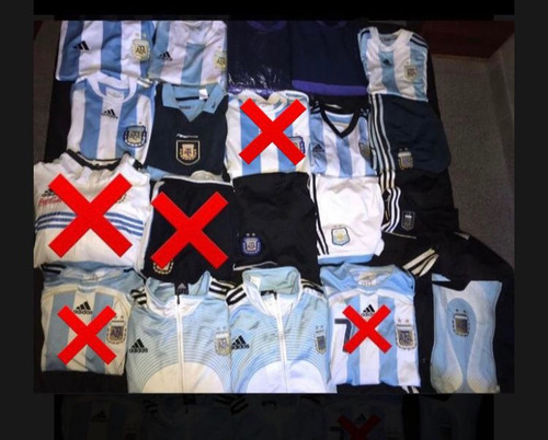 Lote Ropa Seleccion Argentina Afa