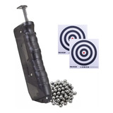 Carregador Rápido Speed Loader Rossi Airgun 4.5mm + Alvos