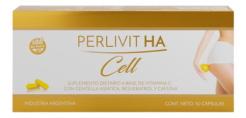 Perlivit Ha Cell Tratamiento Anticelulitis 30 Caps Celulitis