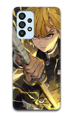 Funda Demon Slayer Zenitsu 3 Para Galaxy Todos