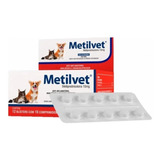 Metilvet 10mg Anti-inflamatório/anaLGésico P/ Cães E Gatos