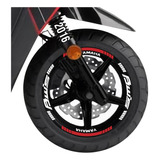 Stickers Reflejantes Para Rin De Moto Yamaha Bws Nid 2016