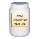 Crema Lipoasiatica 1000 Grs.  ( 1kg Para Masaje Reductor)