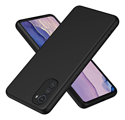 Funda Silicona Para Motorola  Moto E32 + Vidrio Templado 