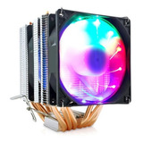 Ventilador Enfriador De Cpu Rgb Disipador De Calor