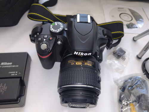  Câmera Nikon D3200 18-55mm Vr Kit + Bolsa