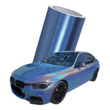 Vinil Wrap Azul Psicodélic Brillante Supreme Autoelit 1x1.5m